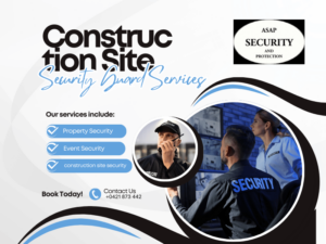 Construction Site Security Guard Services in Adelaide: Ensuring Safety and Protection