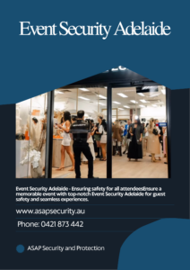 Significance of Hiring Professionals for Event Security in Adelaide