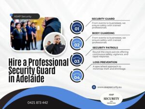 Why You Need to Hire a Professional Security Guard in Adelaide