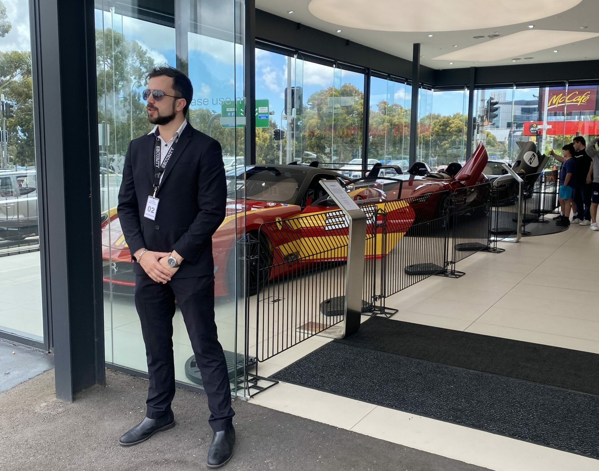 Licensed security guard services in Adelaide providing construction site, event and corporate security