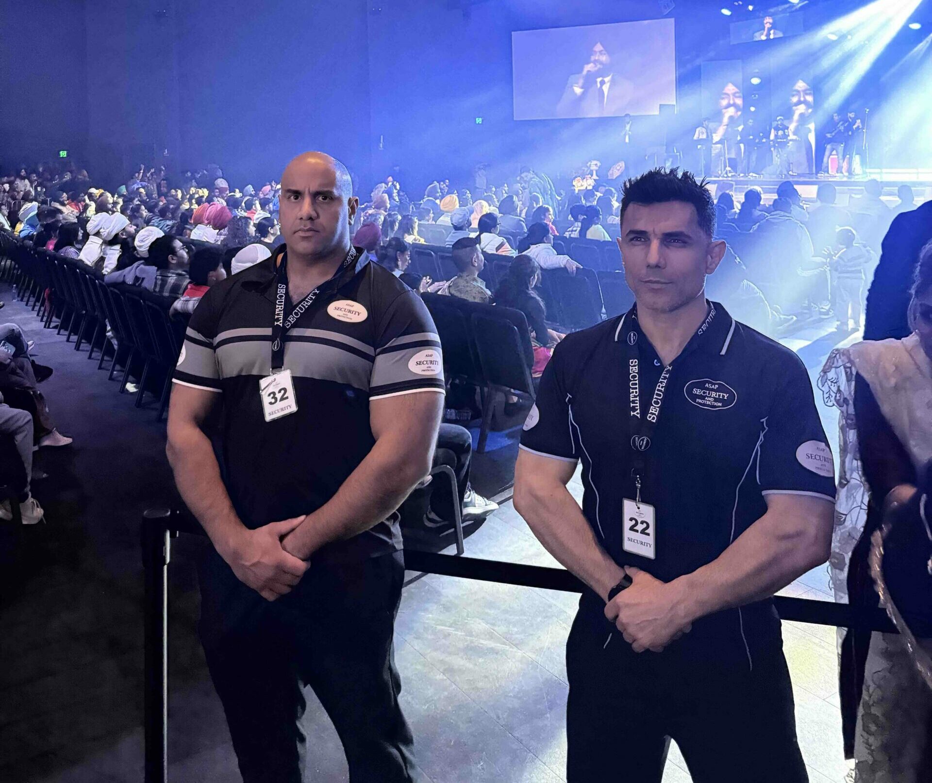 Security guards in Elizabeth SA providing professional event security and crowd control services